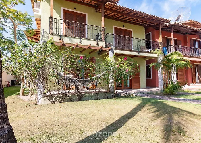 Linda Casa Com Piscina E Churrasqueira Ura0015 Porto Seguro
